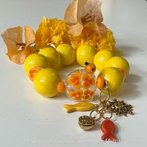 Bracelet « Cœur d’écume solaire »