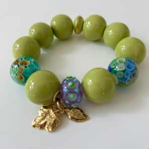 Bracelet “Le Printemps au cœur”
