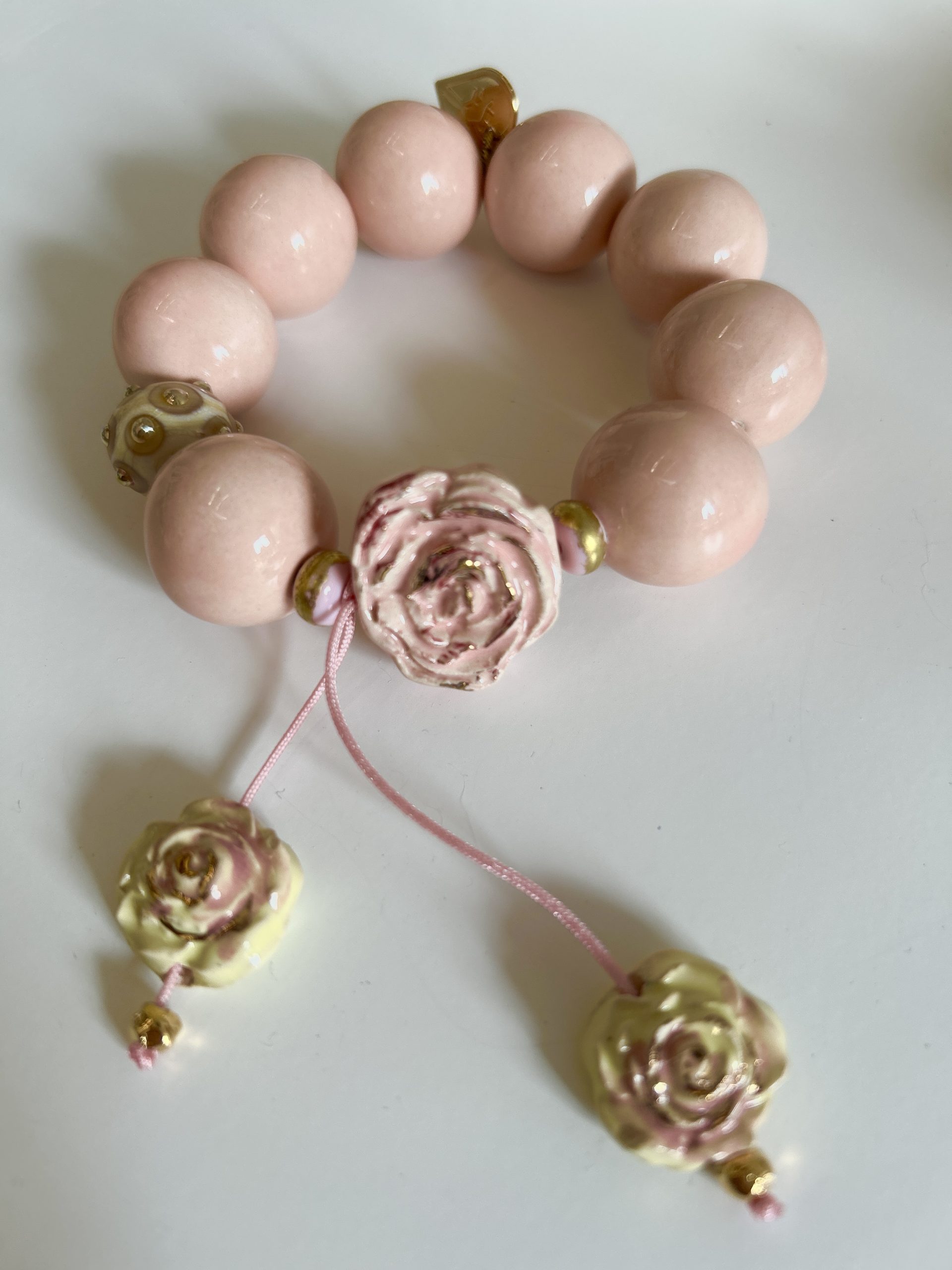 Bracelet « Rose la vie rose » – Image 2