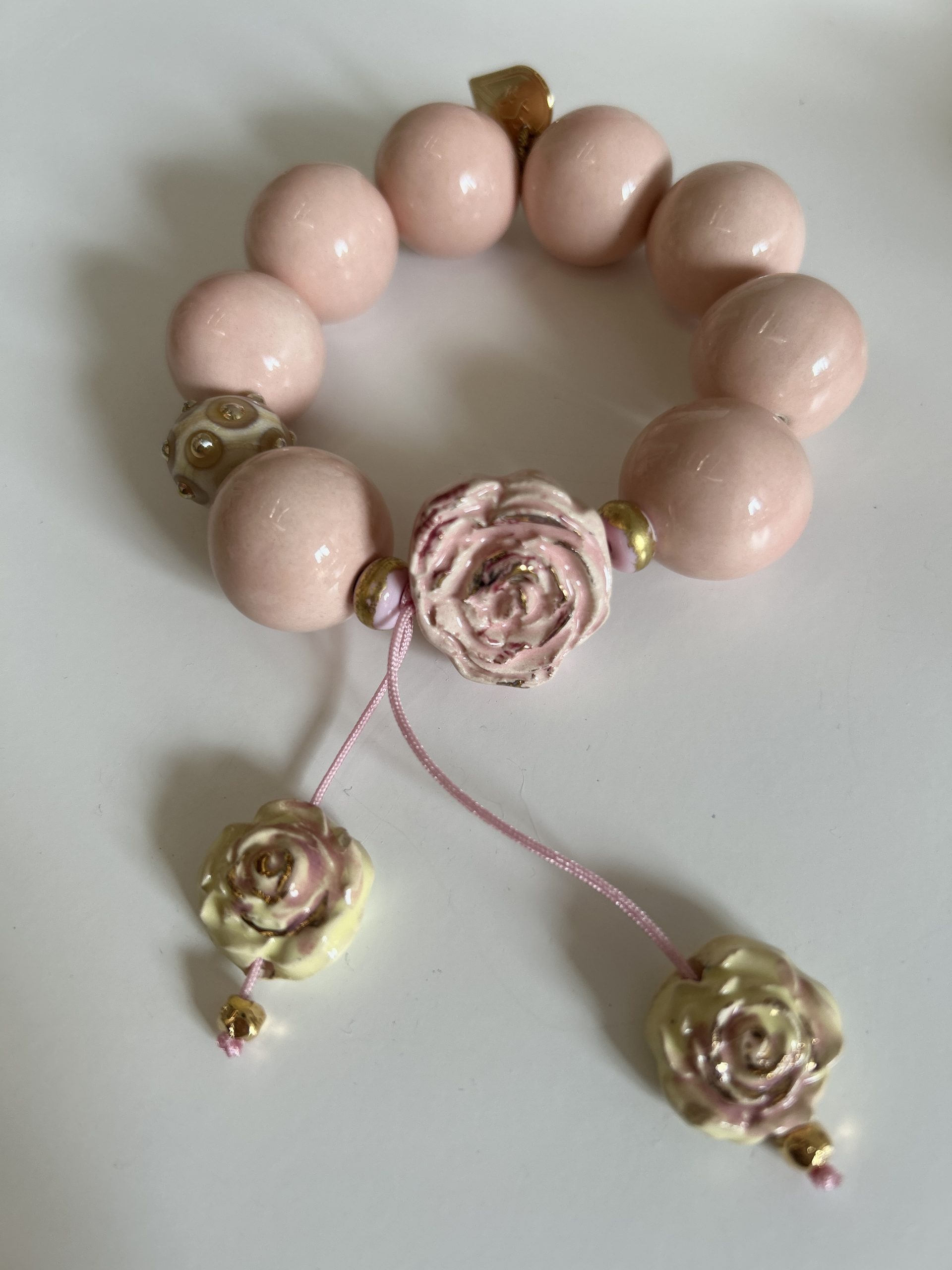 Bracelet « Rose la vie rose » – Image 3