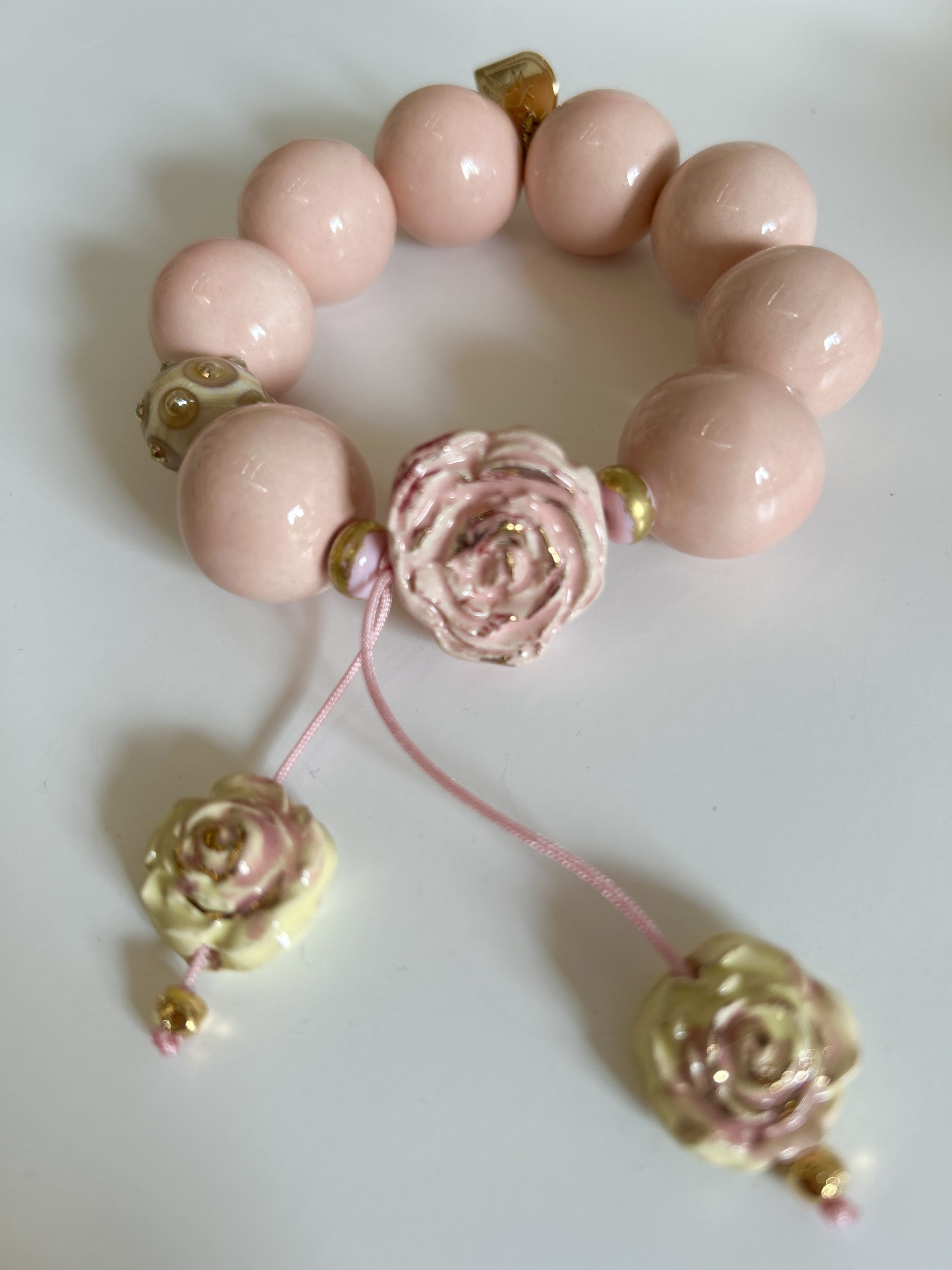 Bracelet « Rose la vie rose » – Image 5