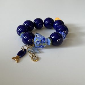 Bracelet « Printemps bleu »