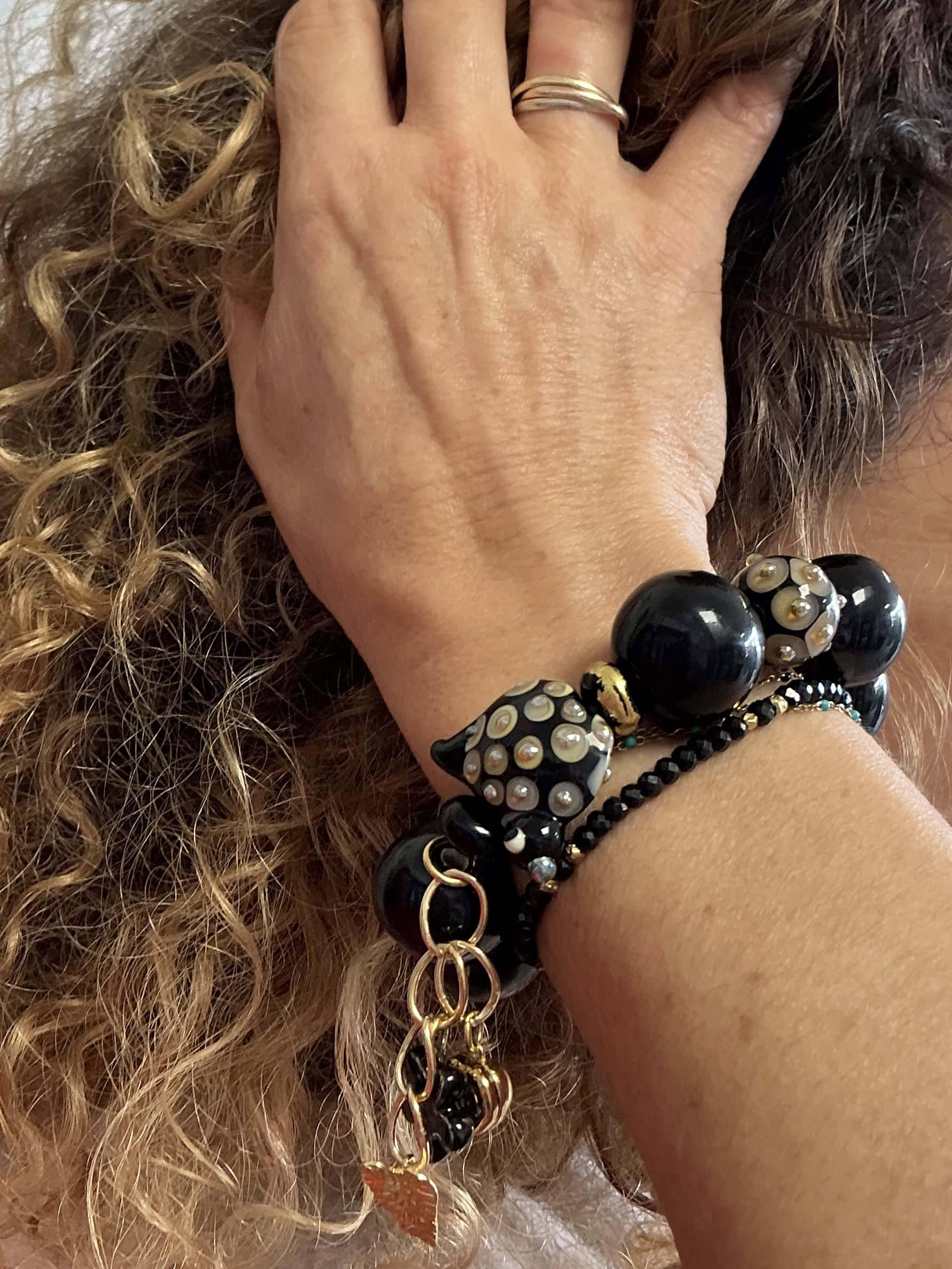 Bracelet « Sur le bord de ton aile , je vole » – Image 2